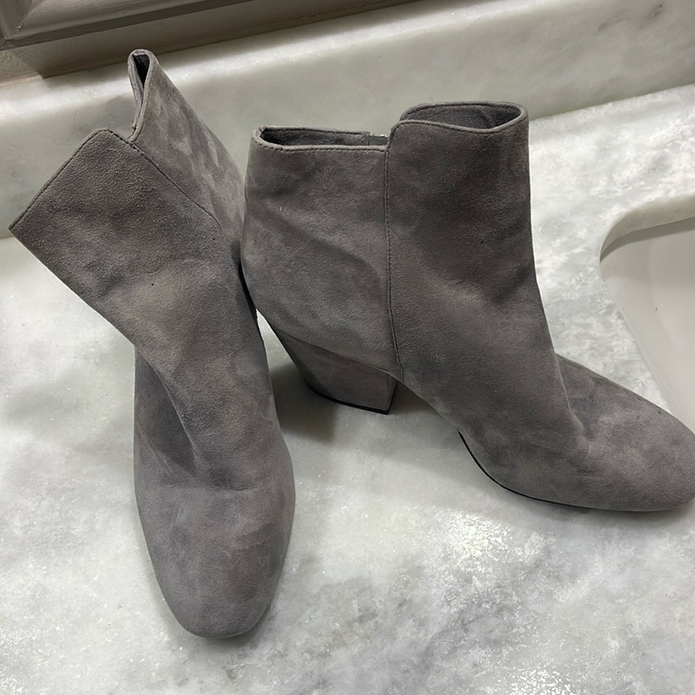 Gray boots by 1.State. Size 10. Worn 1 time.